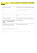 Economics Exam 1 Study Guide UPDATED ACTUAL QUESTIONS AND CORRECT &NewLine;ANSWERS 