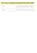 ECN 211 ASU Exam 3 UPDATED ACTUAL QUESTIONS AND CORRECT ANSWERS 