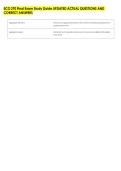 ECO 270 Final Exam Study Guide UPDATED ACTUAL QUESTIONS AND &NewLine;CORRECT ANSWERS 