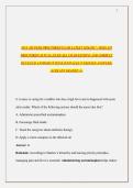 NGN ATI PEDS PROCTORED EXAM LATEST 2026&sol;2027 &sol; PEDS ATI &NewLine;PROCTORED ACTUAL EXAM ALL 150 QUESTIONS AND CORRECT &NewLine;DETAILED ANSWERS WITH RATIONALES &lpar;VERIFIED ANSWERS&rpar; &NewLine;&vert;ALREADY GRADED A&plus;