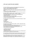 CIPS L4M1 QUESTION AND ANSWER 
