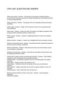 CIPS L4M1 QUESTION AND ANSWER  
