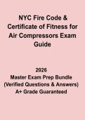 NYC Fire Code & Certificate of Fitness for Air Compressors Exam Guide &ndash; FDNY COF Practice Test & Study Material &lpar;2026 Updated&rpar;