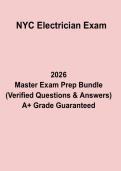 NYC Electrician Exam &ndash; Complete Electrical License Practice Test & Study Guide &lpar;NEC&sol;NFPA Based&comma; 2026 Updated&rpar;