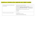 CS6250 Exam 2 UPDATED ACTUAL QUESTIONS AND CORRECT ANSWERS 