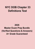 NYC DOB Chapter 33 Definitions Test &ndash; Complete Building Code Safety Study Guide & Practice Questions &lpar;2026 Updated&rpar;