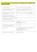 Race Gender Class and Crime Final Exam UPDATED ACTUAL QUESTIONS AND &NewLine;CORRECT ANSWERS 