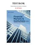 Financial Markets & Institutions 14th Edition  &mdash; by Jeff Madura  &mdash; Complete Test Bank &vert; Chapter 1-27