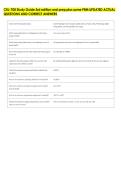 CRJ-700 Study Guide 3rd edition oral prep plus some PRM UPDATED ACTUAL &NewLine;QUESTIONS AND CORRECT ANSWERS 