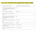 CRJ Exam CRJ 200 UPDATED ACTUAL QUESTIONS AND CORRECT ANSWERS 