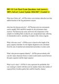 BIO 111 Lab Final Exam Questions And Answers &vert;&NewLine;100&percnt; Solved &vert; Latest Update 2026&sol;2027 &vert; Graded A&plus;