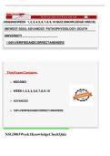 NSG 5003 WEEK 1&comma; 2&comma; 3&comma; 4&comma; 5&comma; 6&comma; 7&comma; 8&comma; 9&comma; 10 KNOWLEDGECHECK QUIZ &sol; NSG5003 WEEK 1&comma; 2&comma; 3&comma; 4&comma; 5&comma; 6&comma; 7&comma; 8&comma; 9&comma; 10QUIZ &lpar;KNOWLEDGE CHECK&rpar; &lpar;NEWEST-2025&sol;2026&rpar;&colon;ADVANCED PATHOPHYSIOLOGY&colon; SOUTH UNIVERSITY&vert;100&percnt; VERIFIED AND CORRECT ANSWERS&vert;&NewLine;