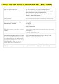 CHEM 111 Final Exam UPDATED ACTUAL QUESTIONS AND CORRECT ANSWERS 