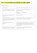 Chem 111 Final PSU UPDATED ACTUAL QUESTIONS AND CORRECT ANSWERS