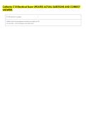 Calfornia C10 Electrical Exam UPDATED ACTUAL QUESTIONS AND CORRECT &NewLine;ANSWERS 