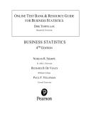 Test Bank for Business Statistics&comma; 4th Edition by Norean R&period; Sharpe&comma; Richard D&period; De Veaux & Paul F&period; Velleman &vert; All 25 Chapters 1-25 &vert; ISBN 9780134705217 &vert; Probability Distributions ANOVA Chi-Square Exam Prep 2026&sol;2027
