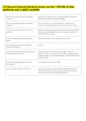 C10 Manual Contractor Electrical License Law Test 1 UPDATED ACTUAL &NewLine;QUESTIONS AND CORRECT ANSWERS 