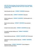 2023 ATI Pharmacology Proctored Retake Exam Questions  Comprehensive NGN-Style Q&A with Case Scenarios&comma; 100&percnt; Verified &lpar;PDF&rpar;