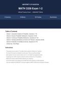 MATH 3339 Exam 1-2 Actual Exam 2026&sol;2027 &ndash; 100&percnt; Verified &vert; Detailed Rationales &ndash; Pass Guaranteed &ndash; A&plus; Graded