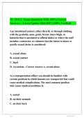 NC DOCC Exam Questions With 100&percnt; Correct&NewLine;Answers &ndash; Latest Update 2026&sol;2027 &lpar;100&percnt; Verified&rpar;