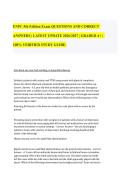 ENPC 5th Edition Exam QUESTIONS AND CORRECT&NewLine;ANSWERS &vert; LATEST UPDATE 2026&sol;2027 &vert; GRADED A&plus; &vert;&NewLine;100&percnt; VERIFIED STUDY GUIDE&period;&NewLine;