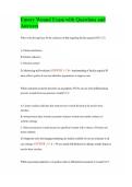 Emory Wound Exam with Questions and Answers