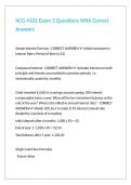 ACG 4101 Exam 2 Questions With Correct Answers