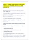 Ess 101 B Midterm Exam Questions And Answers &vert;&NewLine;Latest Update 2026&sol;2027 &vert; Graded A&plus; &vert; 100&percnt;&NewLine;Assured Pass&period;