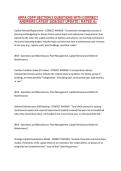 APPA CEFP SECTION 2 QUESTIONS WITH CORRECT ANSWERS LATEST 2026-2027 UPDATE RATED A&plus;