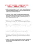 APPA CEFP CHAPTER 4 QUESTIONS WITH CORRECT ANSWERS RATED A&plus;