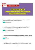 NR606 finalExam diagonisis and management in physchical mental health  II practium  expected answers and questions 