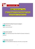 NR606 Week 7&period; Exam diagonisis and management in physchical mental health  II practium  expected answers and questions 