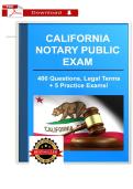 California Notary Public Exam Includes 400&plus; Practice Tests Questions with Detailed Answers Guaranteed pass