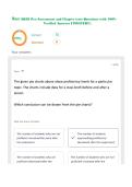 WGU D638 Pre-Assessment and Chapter tests Questions with 100&percnt; Verified Answers UPDATED&excl;&excl;&excl;&period;