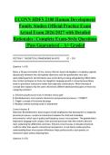 UCONN HDFS 2100 Human Development Family Studies Official Practice Exam Actual Exam 2026&sol;2027 with Detailed Rationales &vert; Complete Exam-Style Questions &vert; Pass Guaranteed &ndash; A&plus; Graded&NewLine;&NewLine;