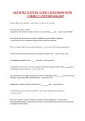 ARF TITLE 22 STUDY GUIDE 1 QUESTIONS WITH CORRECT ANSWERS 2026-2027