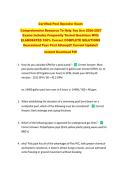 Certified Pool Operator Exam &NewLine;Comprehensive Resource To Help You Ace 2026-2027 &NewLine;Exams Includes Frequently Tested Questions With &NewLine;ELABORATED 100&percnt; Correct COMPLETE SOLUTIONS &NewLine;Guaranteed Pass First Attempt&excl;&excl; Current Update&excl;&excl;  &NewLine;Instant Download Pdf 