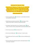 Swimming Pool Operator Exam &NewLine;Comprehensive Resource To Help You Ace 2026-2027 &NewLine;Exams Includes Frequently Tested Questions With &NewLine;ELABORATED 100&percnt; Correct COMPLETE SOLUTIONS &NewLine;Guaranteed Pass First Attempt&excl;&excl; Current Update&excl;&excl;  &NewLine;Instant Download Pdf 