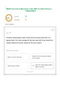 WGU D638 Exam &vert; FULLY COVERED Exam &vert;QUESTIONS & ANSWERS&vert; already graded A&plus; &lpar;COMPLETE BUNDLE&rpar; UPDATED&excl;&excl;&excl;