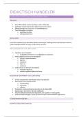 Didactisch handelen 2 - samenvatting