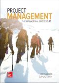TEST BANK FOR PROJECT MANAGEMENT&colon; THE MANAGERIAL PROCESS &lpar;MCGRAW-HILL SERIES OPERATIONS AND DECISION SCIENCES&rpar; BY ERIK LARSON&comma; 7TH EDITION &vert;&vert; ALL CHAPTERS COVERED &vert;&vert; A&plus; MATERIAL &vert;&vert; ISBN&colon; 978-1259666094 &vert;&vert; QUESTIONS AND VERIFIED ANSWERS &vert;&vert; SUCCESS