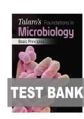 TEST BANK FOR Talaro's Foundations in Microbiology 12th Edition by Barry Chess ISBN&colon; 978-1265739362 COMPLETE GUIDE ALL CHAPTERS COVERED 100&percnt; VERIFIED A&plus; GRADE ASSURED&excl;&excl;&excl;&excl;&excl;NEW LATEST UPDATE&excl;&excl;&excl;&excl;&excl;GUARANTEED PASS&excl;&excl;&excl;&excl;&excl;