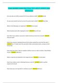 TEXAS BARBER EXAM PRACTICAL TEST LATEST UPDATE 2026 GRADED A&plus; 