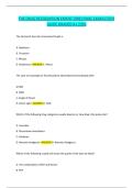 THE DRUG RECOGNITION EXPERT &lpar;DRE&rpar; FINAL EXAM STUDY GUIDE GRADED A&plus; 2026 