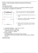 Notes on Physics AQA A Level Electromagnetic radiation and Quantum phenomena