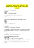 NY State Exam Questions with All Correct & 100&percnt; Verified Answers &vert;Actual Complete Exam &vert;Already Graded A&plus;