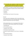 ACUTE RESPIRATORY DISTRESS SYNDROME QUESTIONS WITH DETAILED VERIFIED AND 100&percnt; ACCURATE ANSWERS BRAND NEW EXAM ALREADY GRADED A&plus;