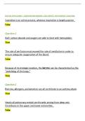 BIOD 331 PATHO EXAM 5 &vert; QUESTIONS AND ANSWERS &vert; 2026 UPDATE &vert; WITH COMPLETE SOLUTIONS&period;