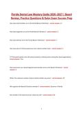 Florida Dental Law Mastery Guide 2026&ndash;2027 &ndash; Board Review&comma; Practice Questions&comma; Answers & Rules Exam Success Prep