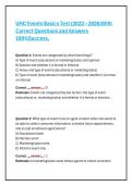UHC ETHICS AND COMPLIANCE EXAM NEWEST ACTUAL EXAM WITH COMPLETE QUESTIONS AND CORRECT VERIFIED ANSWERS 